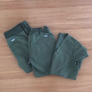 FIGS scrubs - ARMY GREEN bundle